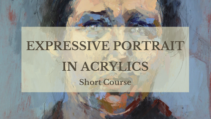 Product image for Expressive Portrait in Acrylics