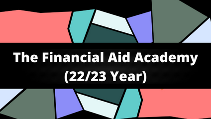 Product image for The Financial Aid Academy for the 22/23 Year