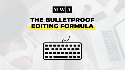 Product image for The Bulletproof Editing Formula