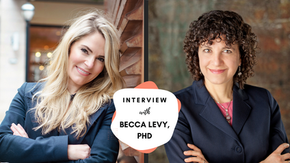 Product image for How our Beliefs About Aging Impact Health and Well-Being with Becca Levy, PhD  [Audio/Podcast CE]