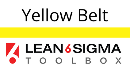 Product image for Lean Six Sigma Yellow Belt Training, Exam, and Certification