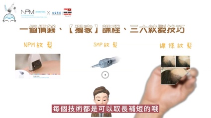 Product image for 講解什麼是-紋髮-［NPM紋髮］、［SMP紋髮］、［線條紋髮］ 為何紋髮有咁多失敗個案 ，不留色又好易淡掉