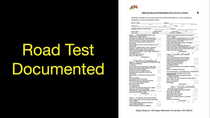 Product image for Truck Driver Road Evaluation (Road Test)