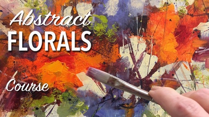 Product image for Loose and Juicy Abstract Floral