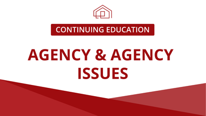 Product image for CE – Agency & Agency Issues (2 hours)