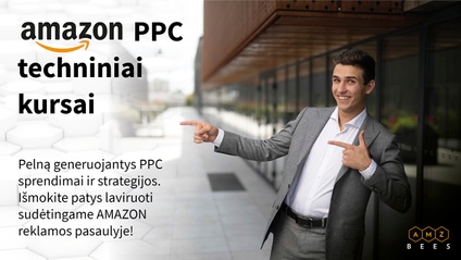 Product image for Amazon PPC techniniai kursai