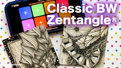 Product image for Classic BW Zentangle® Lessons