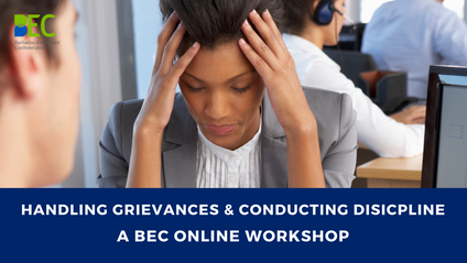 Product image for Handling Grievances and Conducting Discipline