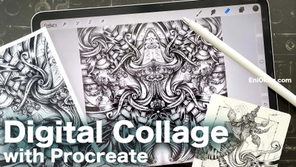 Product image for Digital Collage with Procreate Workshop
