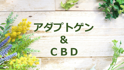 Product image for アダプトゲンとCBD