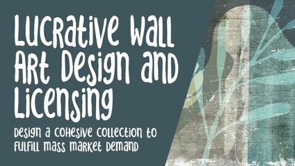 Product image for Lucrative Trend Forecasting for Wall Art Design and Licensing For Mass Appeal Large Wall Art