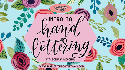 Product image for Intro to Hand Lettering Online Course