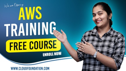 Product image for AWS Training  Free Course