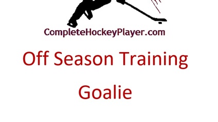 Product image for Offseason Hockey Training Workbook - Goalie