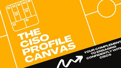 Product image for CISO Profile Canvas