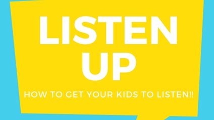 Product image for LISTEN UP: How to Get Your Kids to Listen