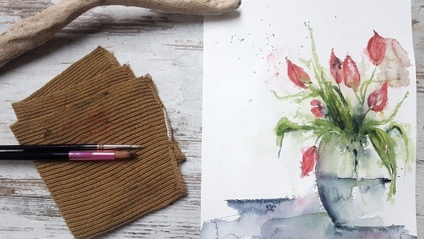 Product image for How to paint Loose Watercolor
