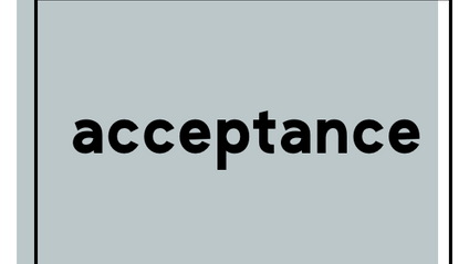 Product image for Acceptance
