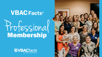 Product image for VBAC Facts® Professional Membership