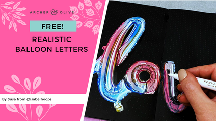 Product image for Quick Balloon Letters with Susa!