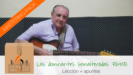 Product image for MASTERING LAS DOMINANTES SEMIALTERADAS 7(b9/13)