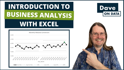 Product image for Introduction to Business Analysis With Excel