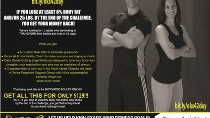 Product image for OKS 42 Day Fitness Transformation!