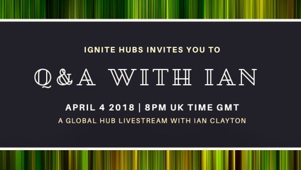 Product image for Ignite Hubs Questions & Answers session with Ian Clayton