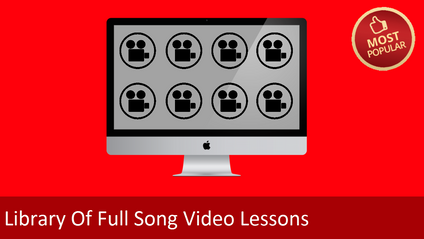 Product image for Library Of Full Song Video Lessons