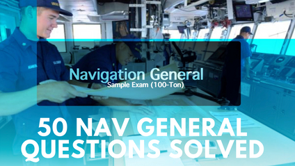 Product image for Navigation General Sample Exam (100 Ton)
