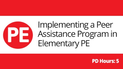 Product image for Implementing a Peer Assistance Program in Elementary PE Program