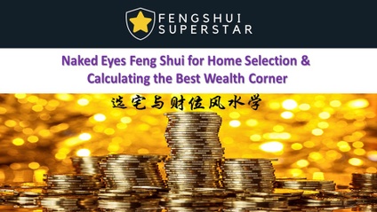 Product image for Naked Eyes Feng Shui for Home Selection & Calculating the Best Wealth Corner