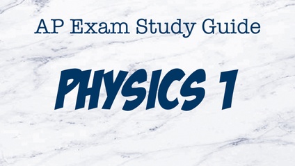 Product image for AP Study Guide: Physics 1