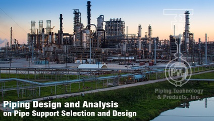 Product image for Piping Design & Analysis Influence on Pipe Support Selection & Design