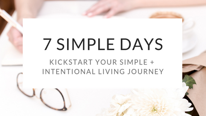 Product image for 7 Simple Days