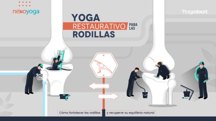 Product image for Yoga Restaurativo para las Rodillas. Clases Didácticas.