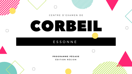 Product image for Centre d'examen de Corbeil Essonnes
