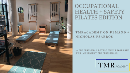 Product image for Occupational Health and Safety for the Pilates and fitness providers