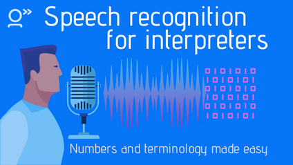 Product image for Speech recognition for interpreters