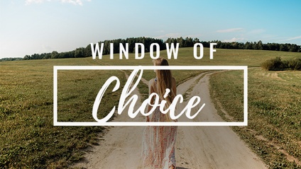 Product image for Window of Choice - Windows to the Father's Heart Series