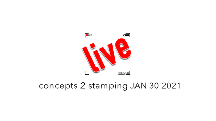 Product image for "Concepts 2 Stamping" LIVE WORKSHOP No.2