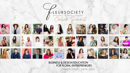 Product image for Fleursociety Online Summit for Floral Designers SPRING 2021 - REPLAYS