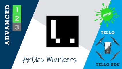 Product image for Advanced Tello Programming with Python 3, OpenCV, and ArUco Markers - Course 2/3