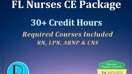Product image for Florida Nurses CE Package | 30+ hrs.