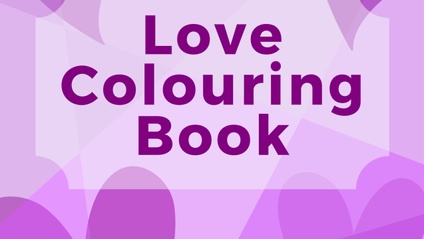 Product image for Love Colouring Book