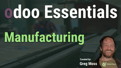 Product image for Odoo Essentials - Manufacturing (MRP)