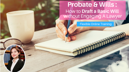 Product image for (English) Probate and Wills : How to Draft A Basic Will without Engaging a Lawyer by Cassandra Lee - Thomas Philip (Advocates & Solicitors)
