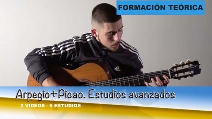 Product image for Técnica de guitarra flamenca. "Arpegio + Picao" Vol.I