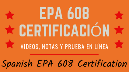 Product image for Español - EPA 608 Certificación Universal