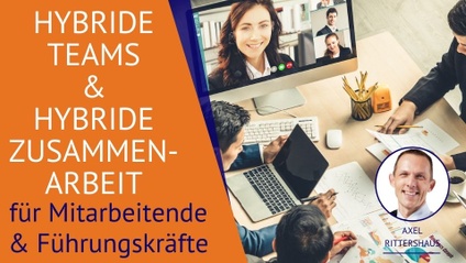 Product image for Hybride Teams & hybride Zusammenarbeit